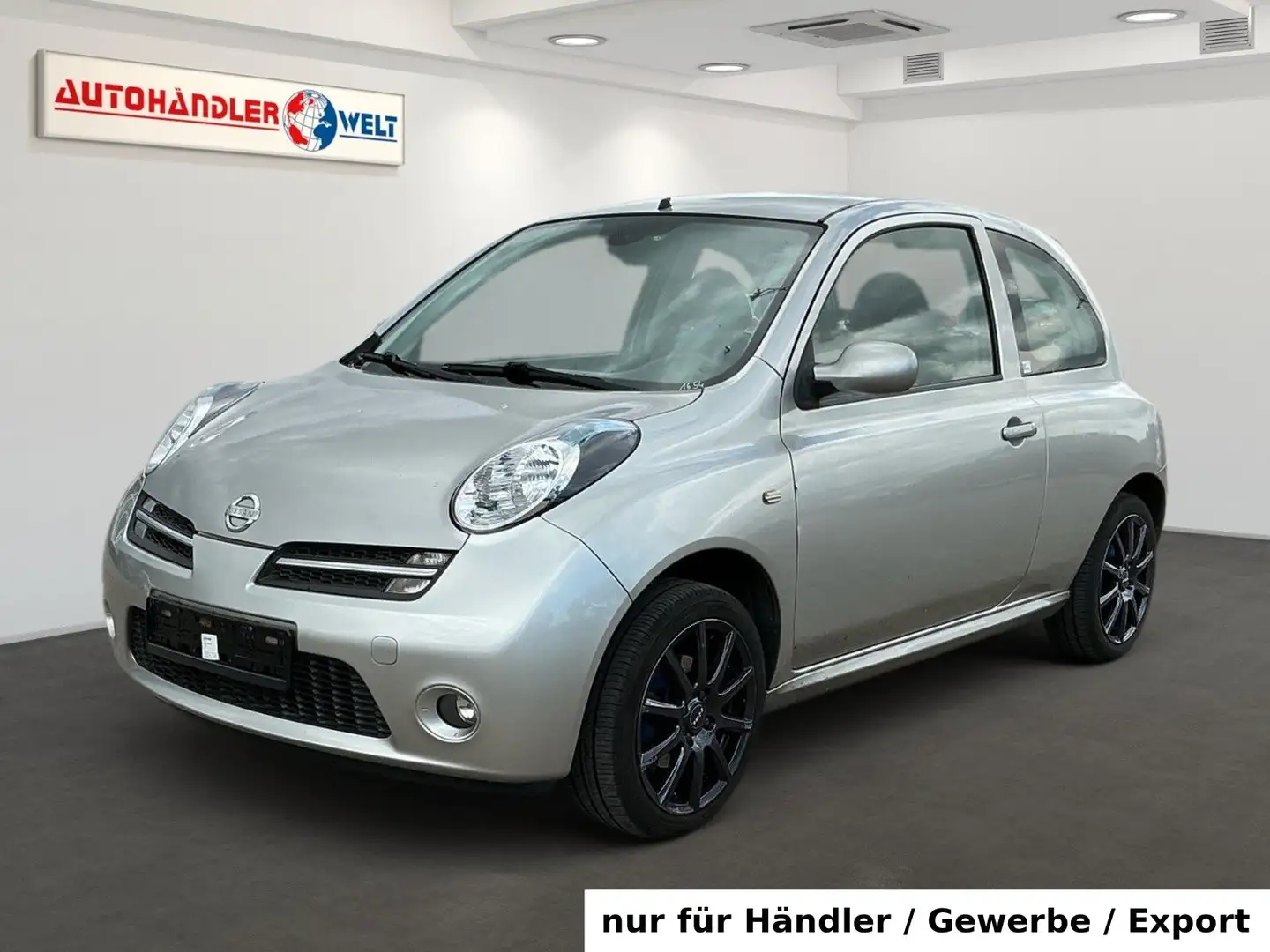 Nissan Micra 1.6 160 SR Klimaauto. AHK Silber - 1
