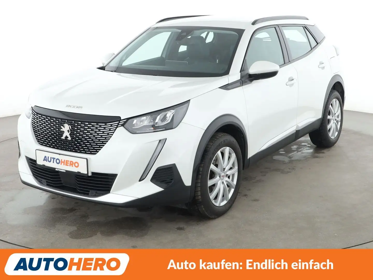 Peugeot 2008 1.5 Blue-HDi Allure Aut*NAVI*TEMPO*CAM*PDC*SHZ* Weiß - 1