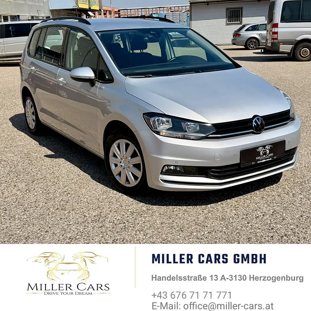Volkswagen Touran Comfortline 2,0 BMT TDI DSG*Erstbesitz* Grau - 2