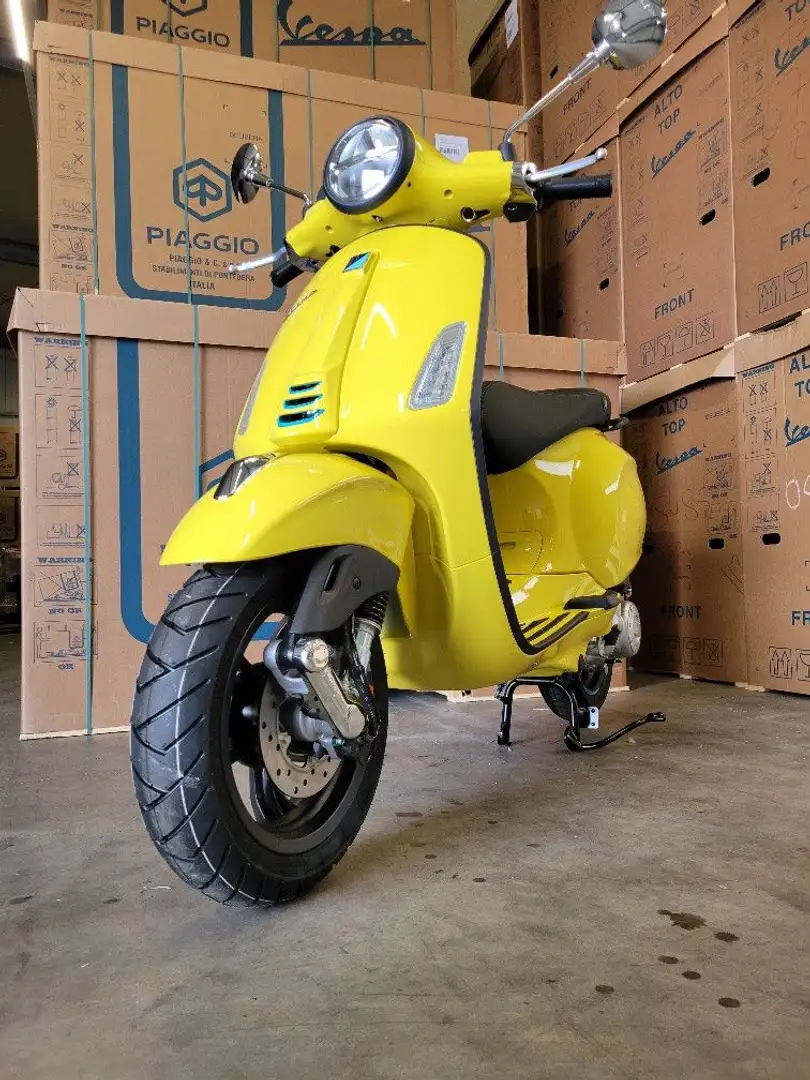 Vespa Primavera S 125 ie 5 Jahre Garantie! Versand Žlutá - 2