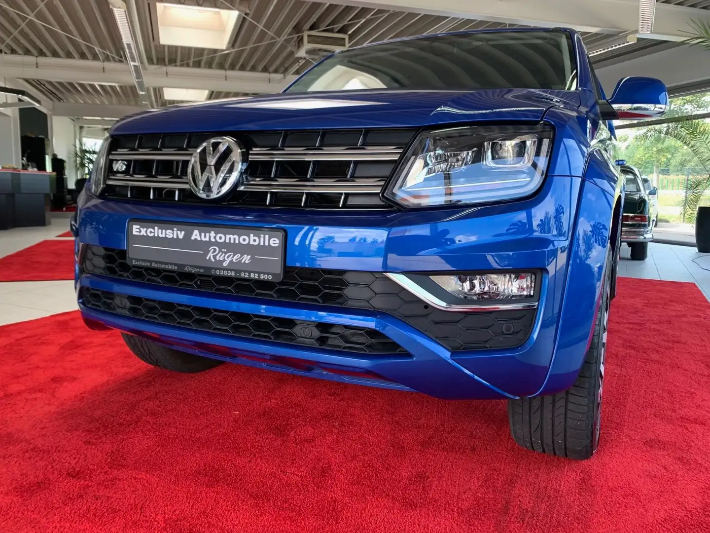 Volkswagen Amarok Aventura V6 4Motion Leder Navi Xenon 20" Blau - 1