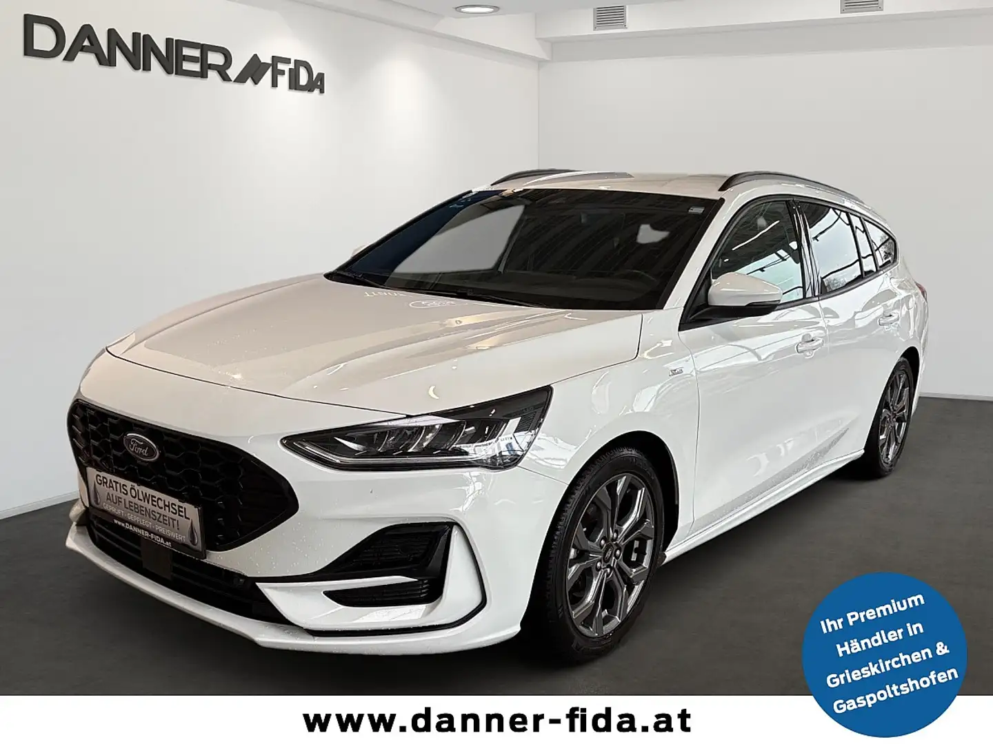 Ford Focus Kombi ST-Line X 120PS Diesel/EcoBlue Automatik ... Blanc - 1