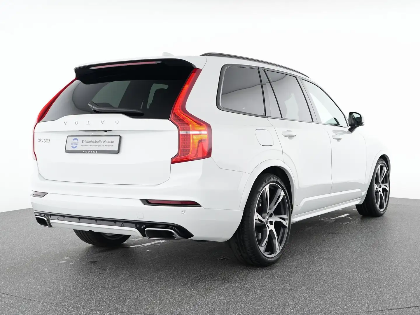 Volvo XC90 B5 Diesel AWD R-Design 22"+AHK+LUFTFAHRWERK Blanc - 2