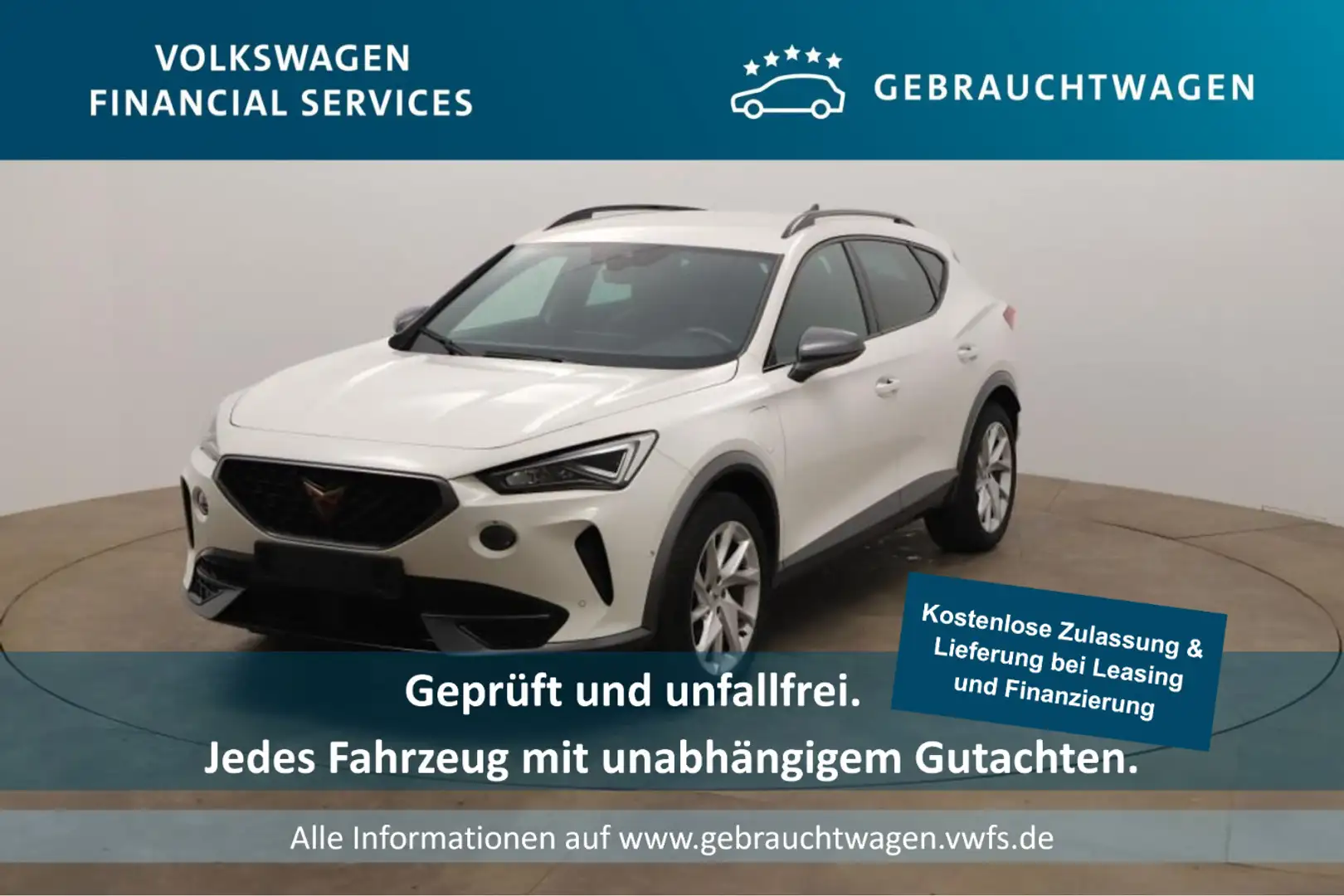 CUPRA Formentor 1.4 TSI e-Hybrid AHK*PDC*Tempo*Klima Blanc - 1