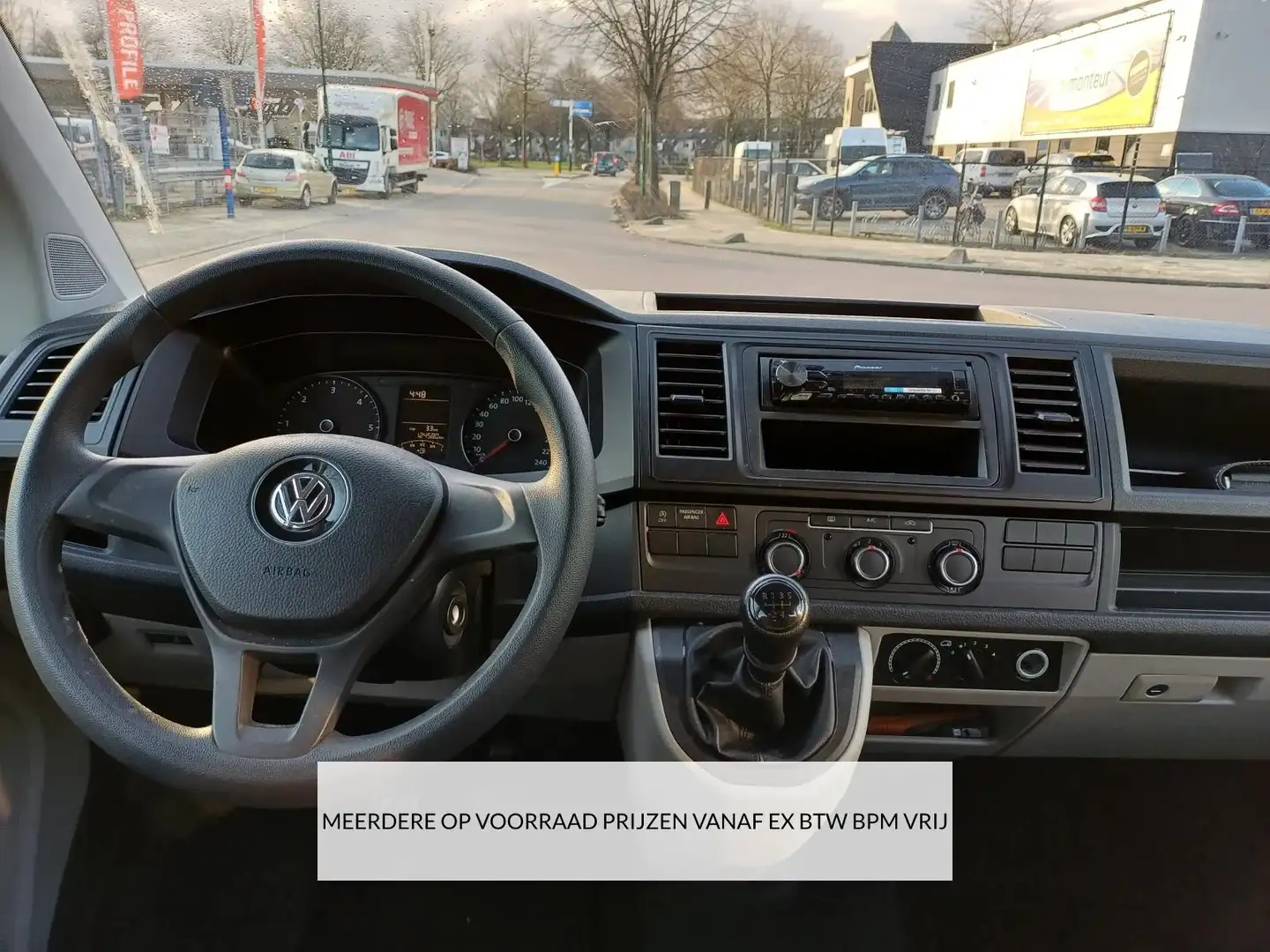 Volkswagen Transporter 2.0 TDI L1H1 9PERSONEN/PRIJS EX BTW BPM VRIJ / MEE Blanco - 2