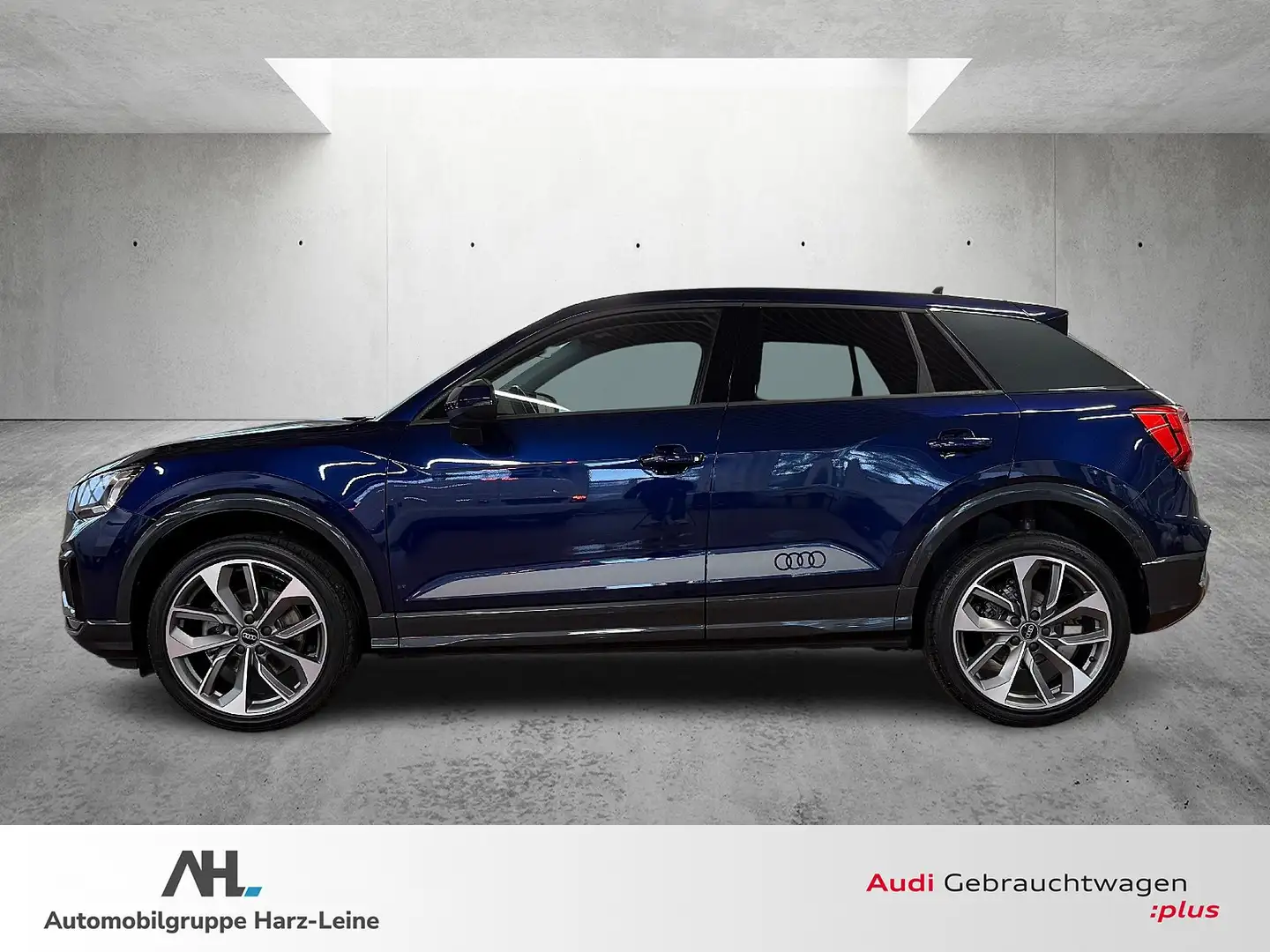 Audi Q2 35 TFSI advanced S-tronic Matrix Navi ACC AHK 19" Blau - 2