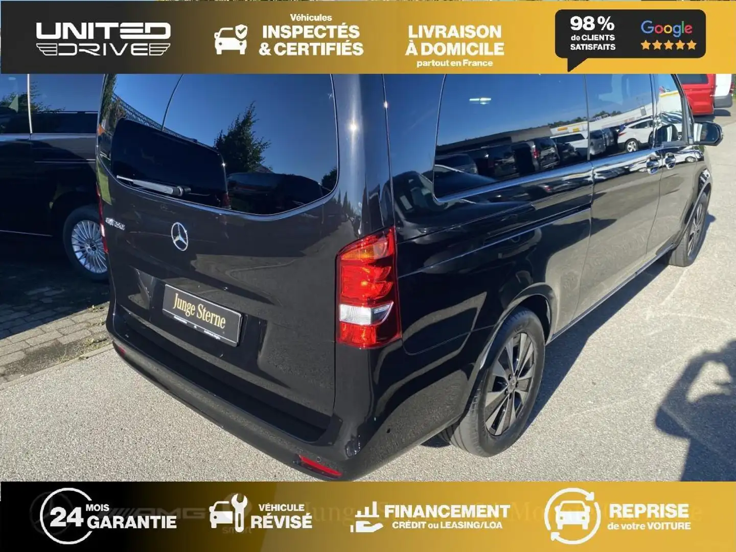 Mercedes-Benz EQV 250 250 XL  - BM 447 Extra Long Avantgarde PHASE 1 Schwarz - 2