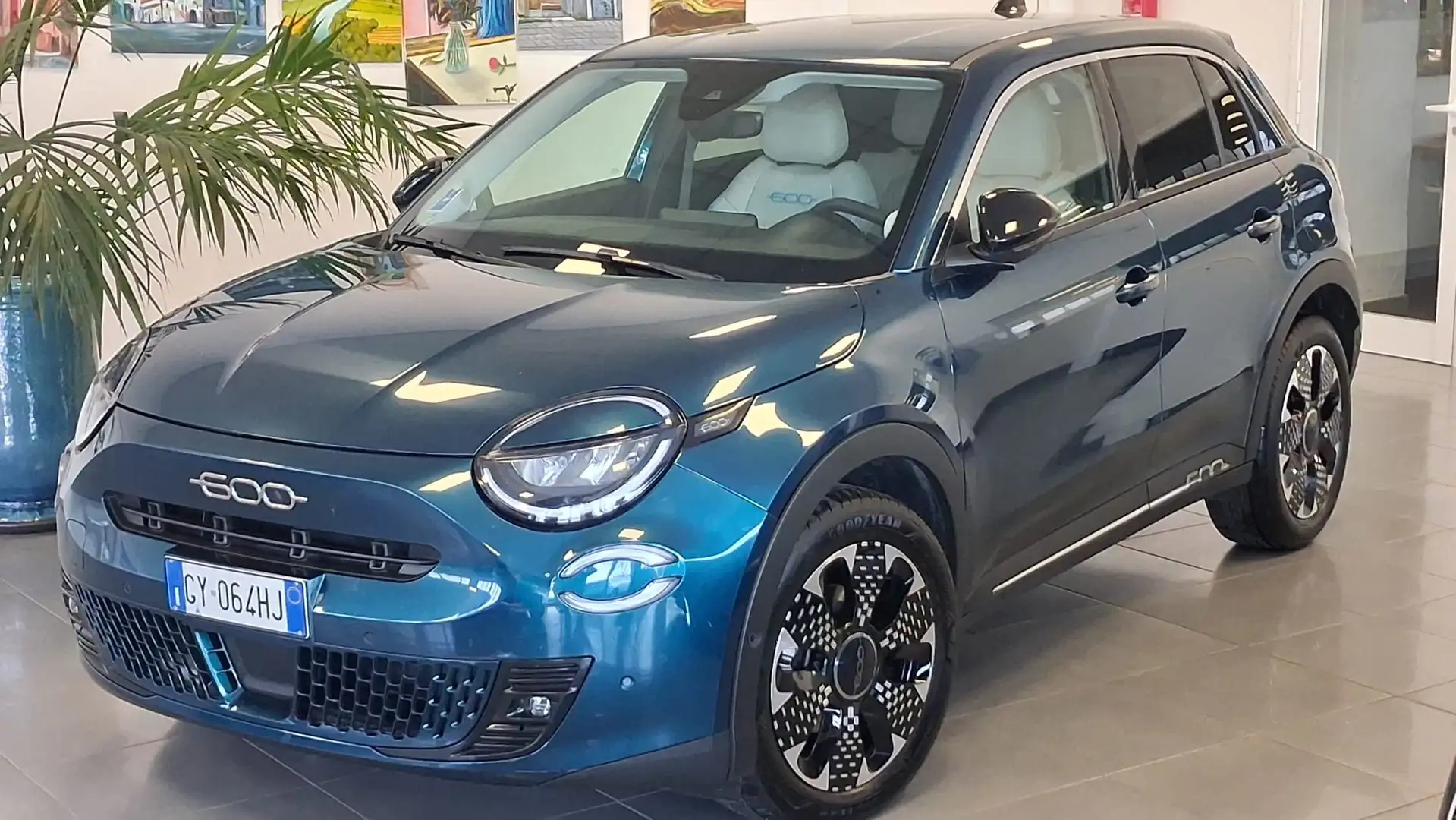 Fiat 600 1.2 hybrid La Prima 110cv auto Blau - 1