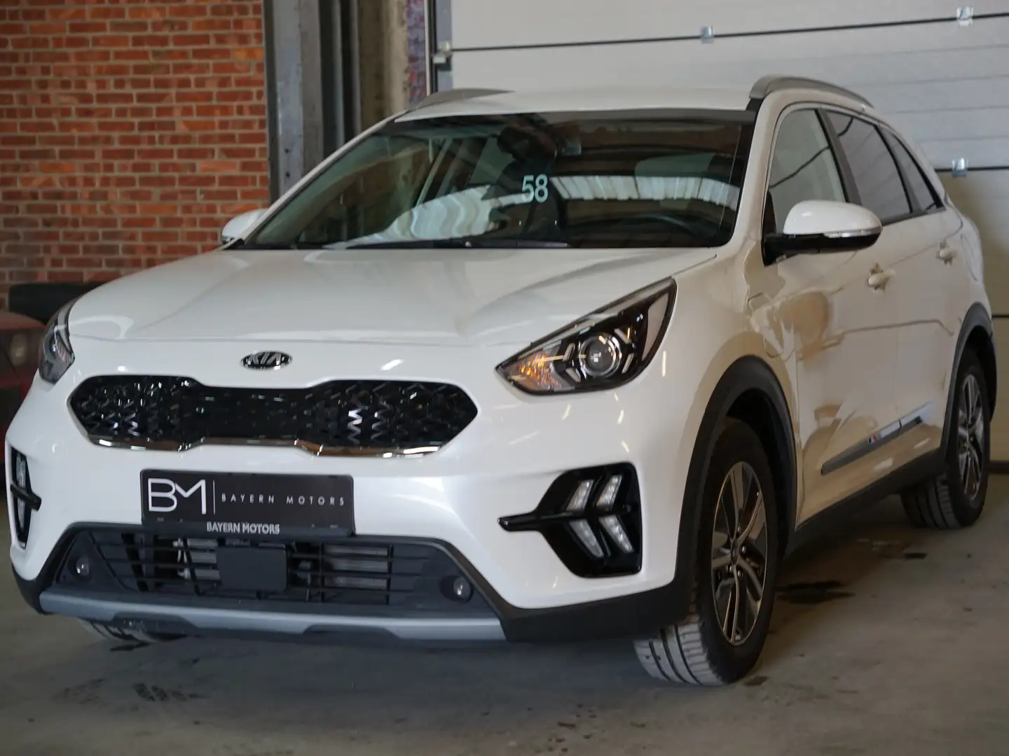 Kia Niro 1.6PHEV Hybride Benzine Automaat 80.000km Garantie Blanc - 1