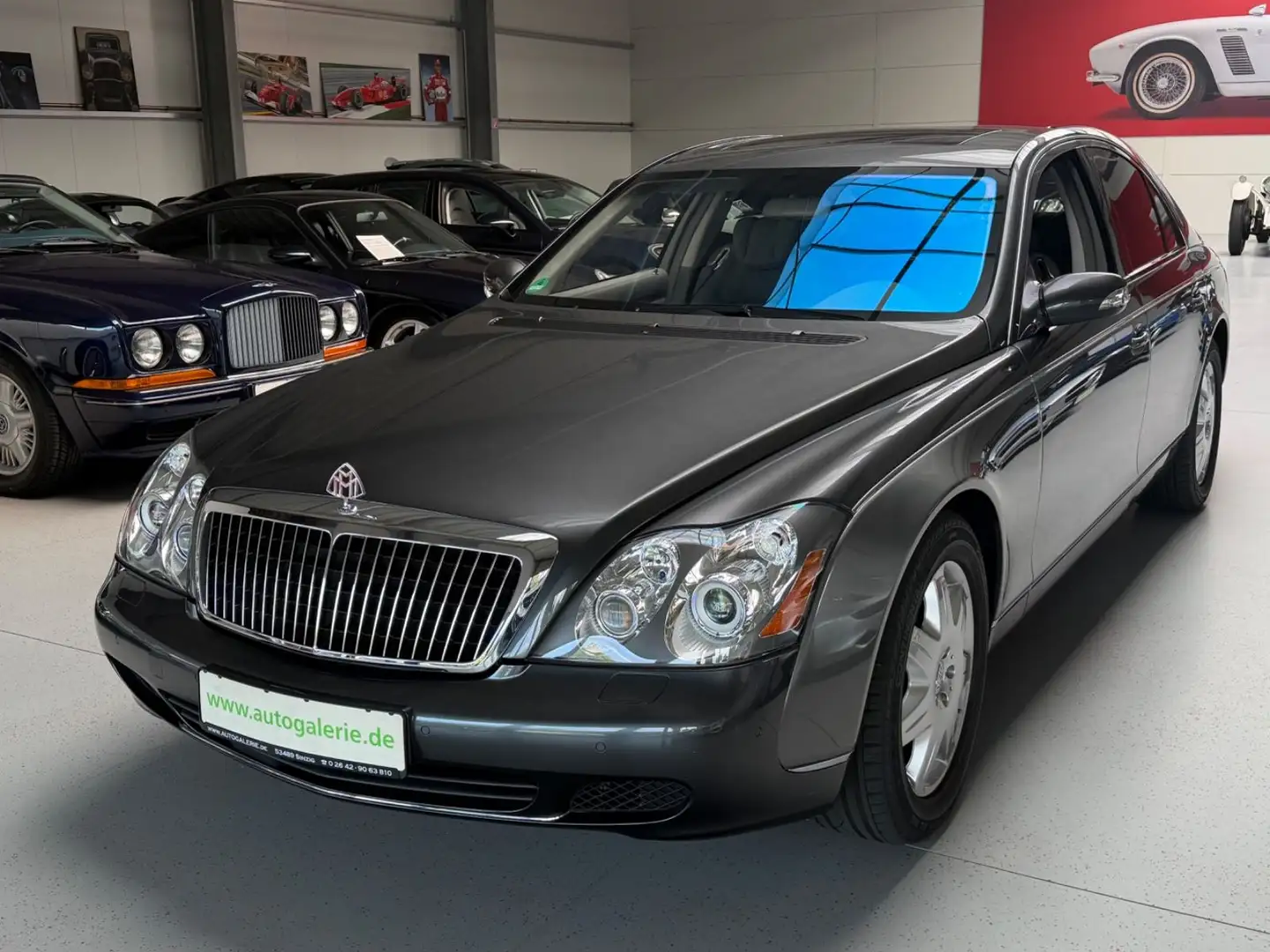 Maybach 57 1Hand dt. Fahrzeug Unfallfrei Service MwSt Grau - 1