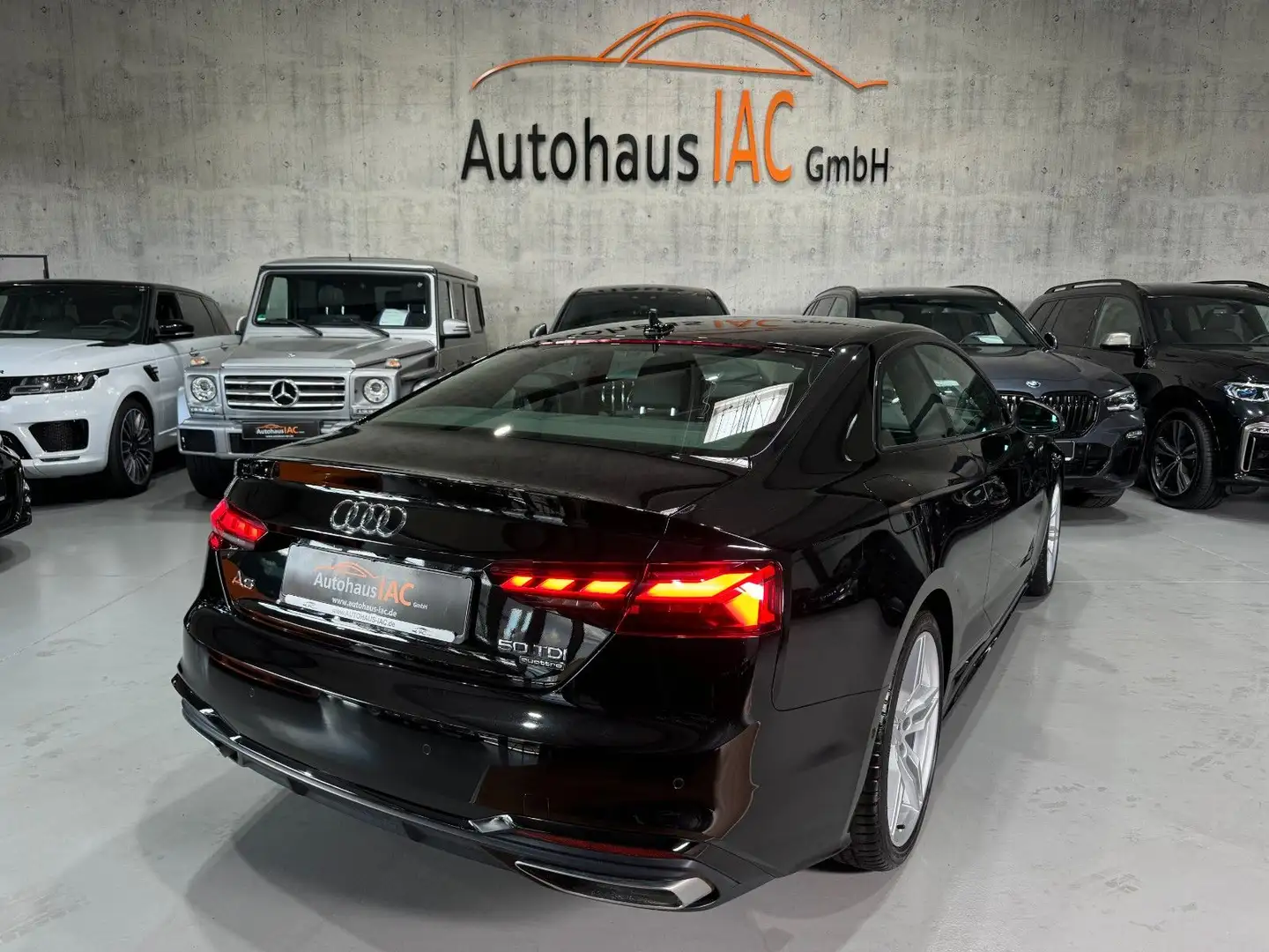 Audi A5 Coupe 50 TDI quattro S line/LED/ACC/TOTW/NAVI Schwarz - 2