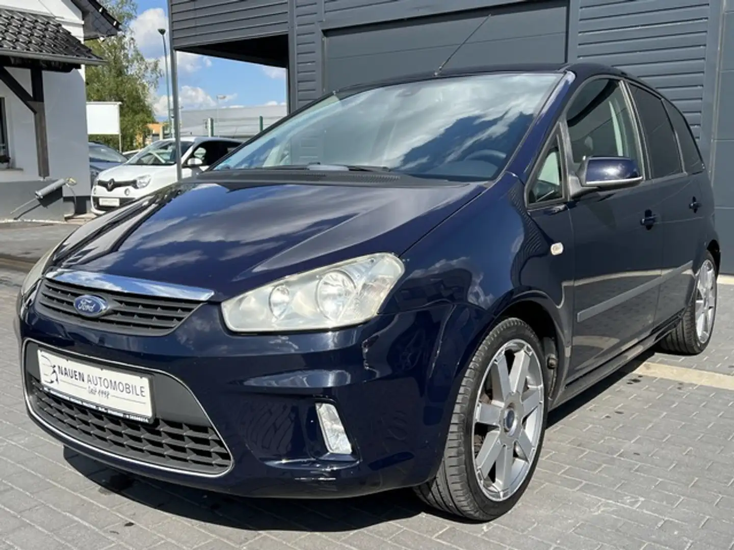 Ford C-Max Style 1.8 Klima+Sitzhzg+AHK+Alus+1.Hand+ Blau - 1