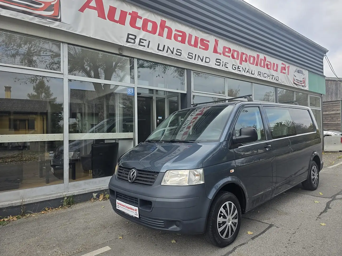 Volkswagen T5 Transporter T5 Doka-Kastenwagen LR 2,5 TDI 4motion D-PF Grau - 1