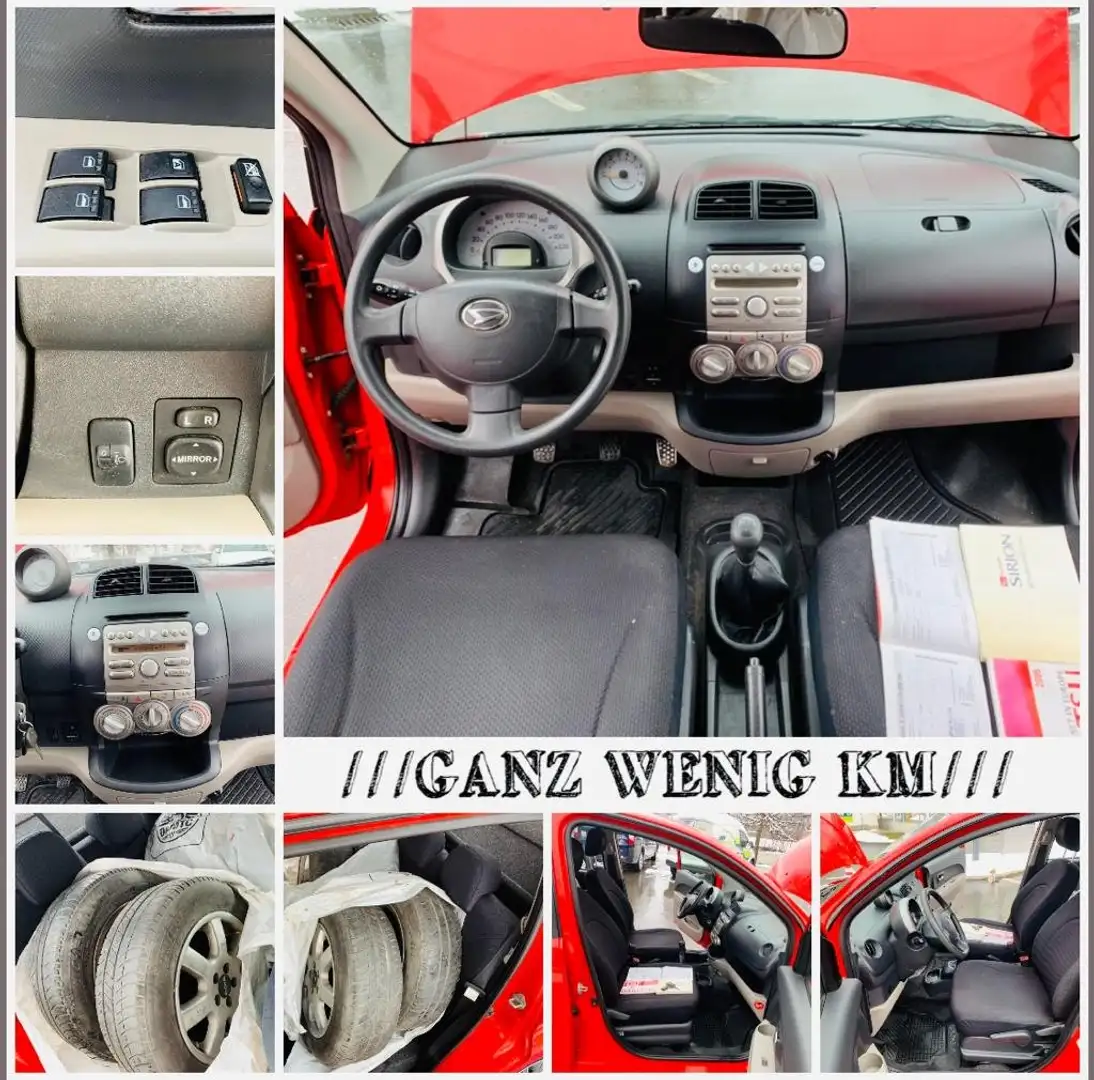 Daihatsu Sirion 1,3 Top  S 4WD ///ALLRAD/// MIT KLIMA OHNE PICKERL Kırmızı - 2