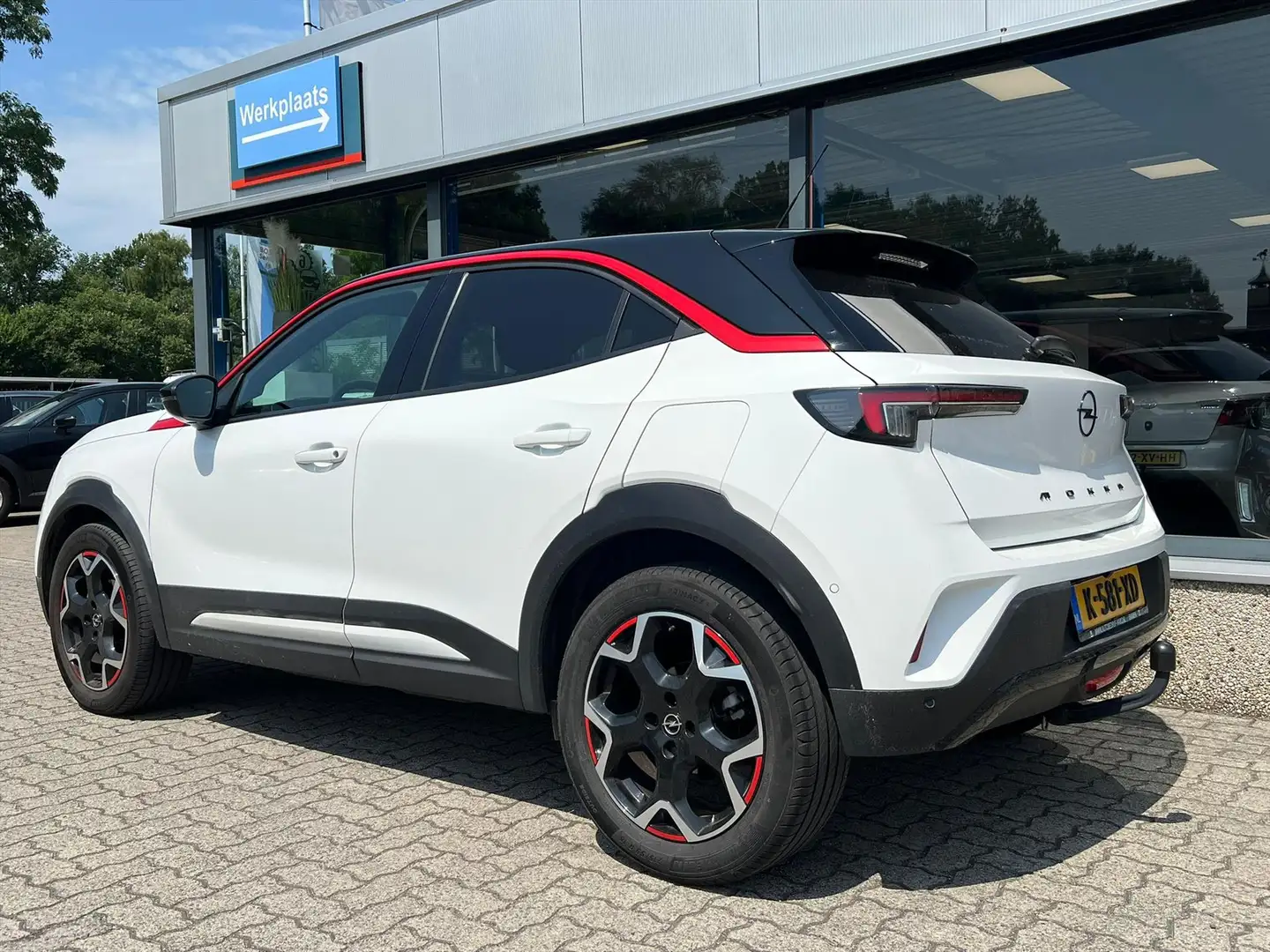Opel Mokka 1.2 TURBO GS LINE AUTOMAAT 130PK Wit - 2