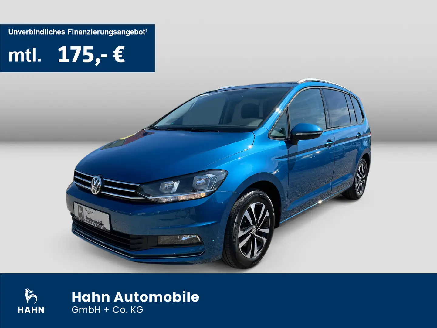 Volkswagen Touran 2.0TDI United Navi AHK CAM Sitzh APP-Conn Blauw - 1