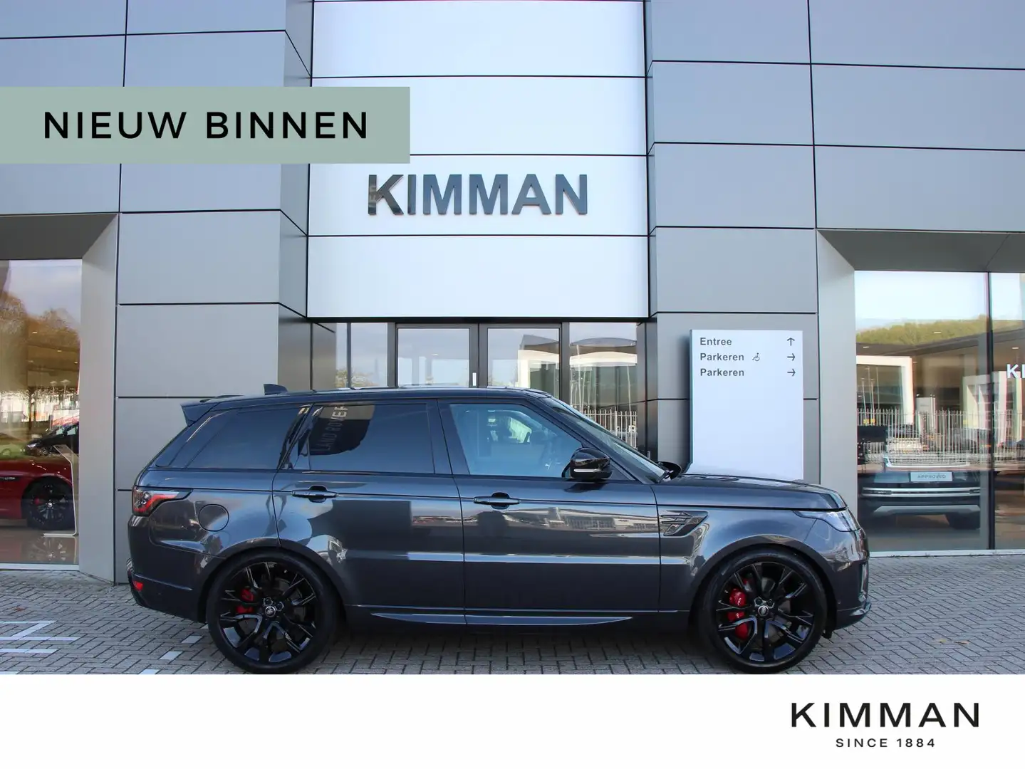 Land Rover Range Rover Sport P400 MHEV HST *400 pk* | 22 Inch zwart LM |Elek. t Grijs - 1