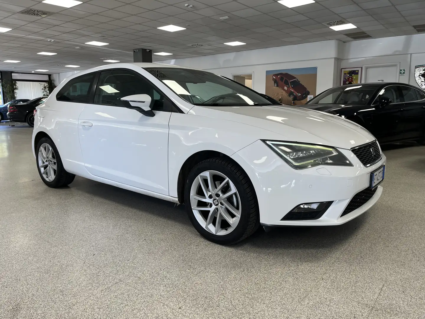 SEAT Leon SC 2.0 tdi cr FR s UNICO PROPRIETARIO Bianco - 1