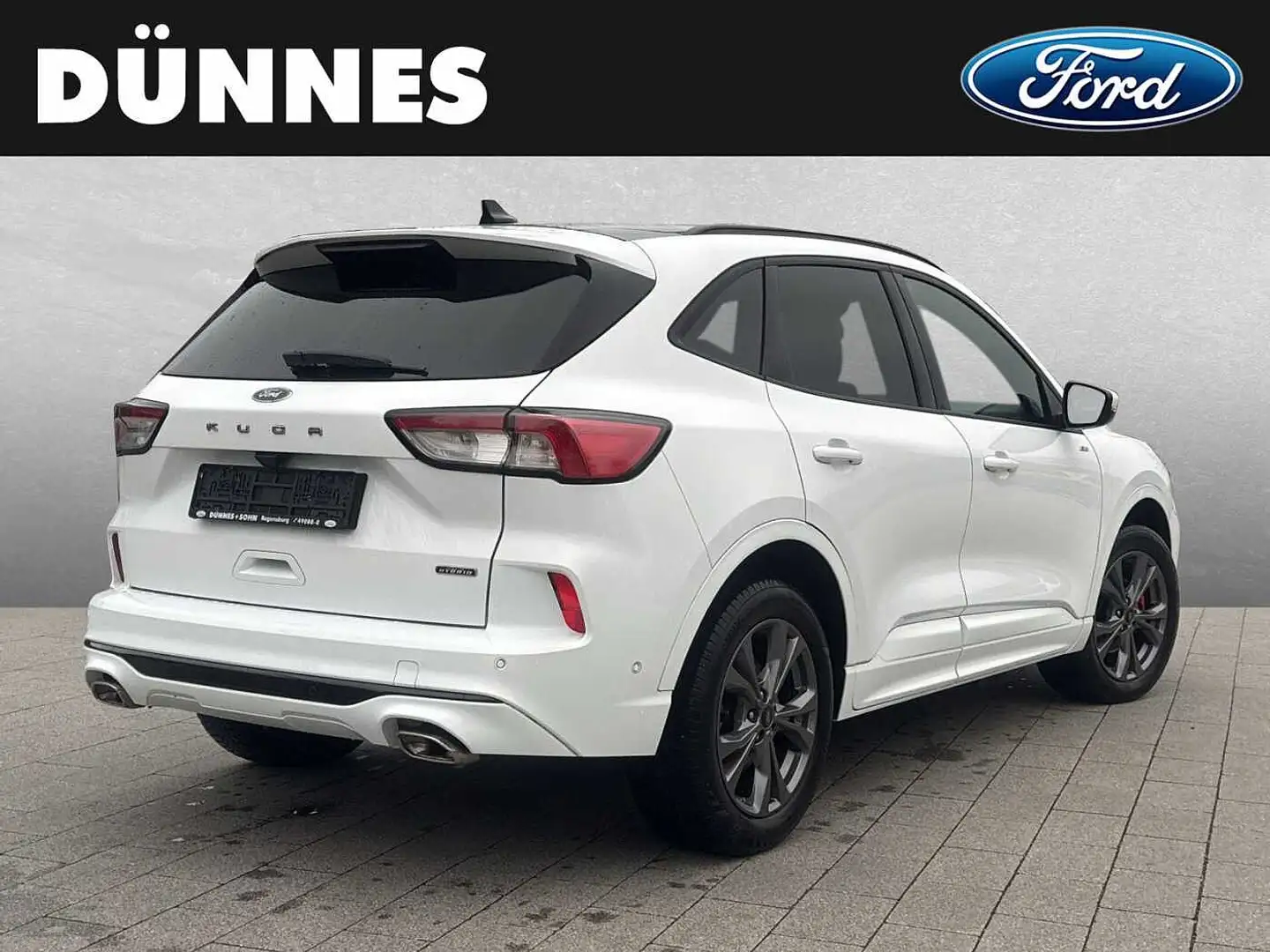 Ford Kuga 2.5 PHEV ST-LINE X Weiß - 2