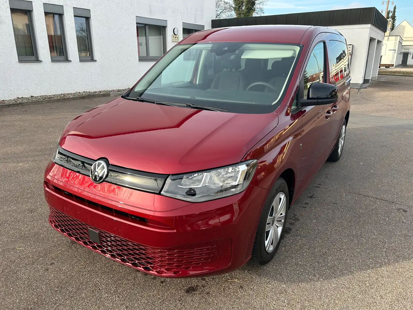 Volkswagen Caddy 2,0 TDI STHZ SHZ BC TEMPO PDC WDW Rouge - 2