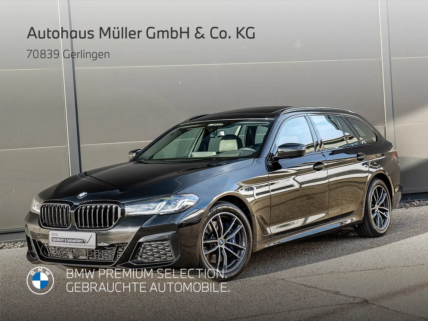BMW 520 d xDrive Tour M Sportpaket Standheiz HUD GSD 1VB Schwarz - 1