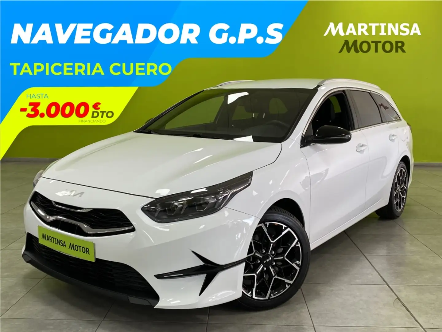 Kia Ceed / cee'd Tourer 1.0 T-GDi Style Edition 100 Blanc - 1