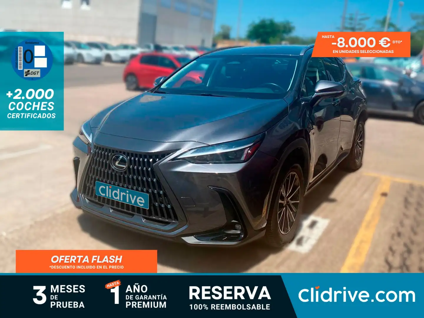 Lexus NX 450h+ Executive 4WD Gris - 1