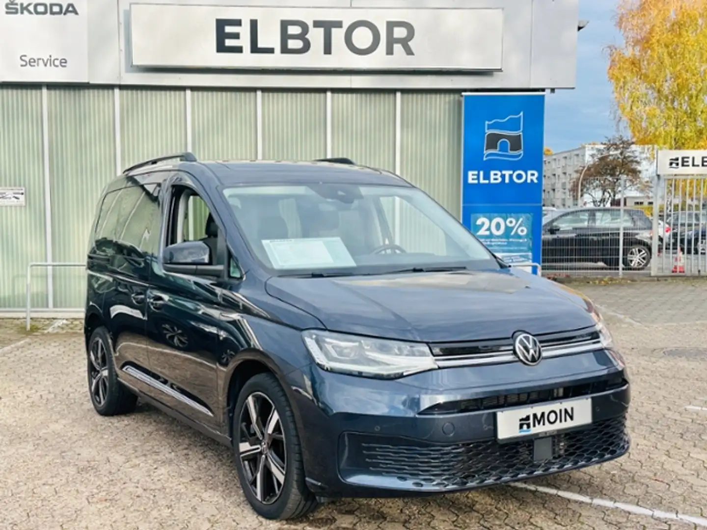 Volkswagen Caddy Move 2.0 TDI 90kW RFK LED KLIMA Blau - 2