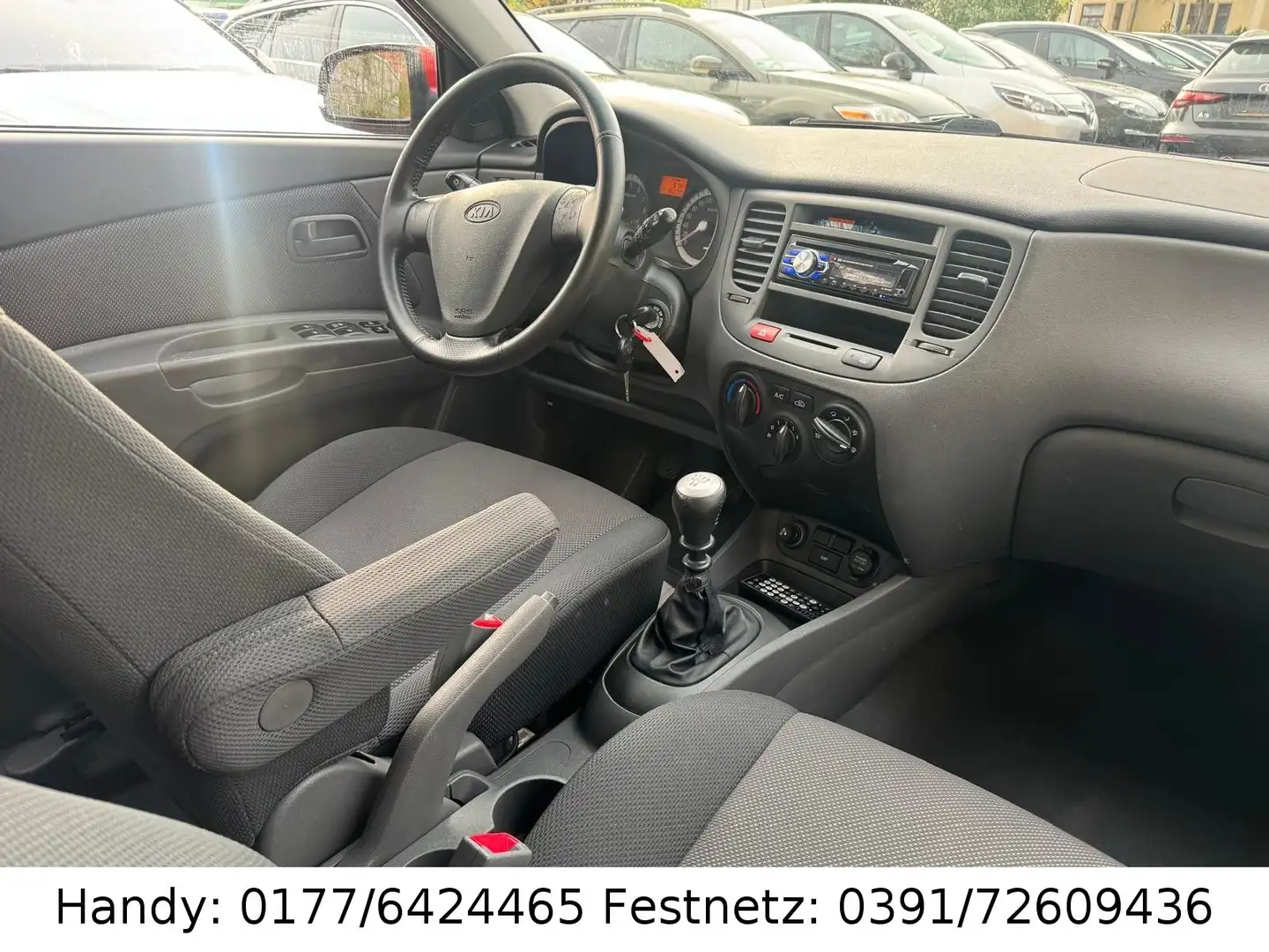 Kia Rio 1.6 KLIMA/4xel.FH/ZV mitFB/ Rot - 2