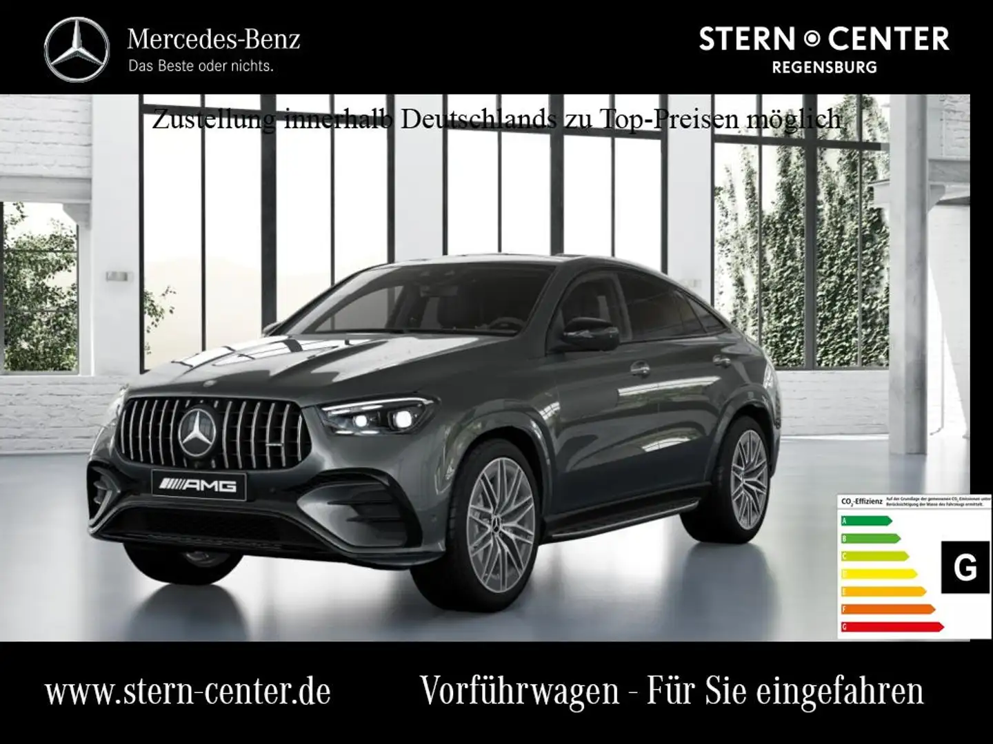 Mercedes-Benz GLE 53 AMG 4MATIC+ AMG MBUX Burm MBeam Night Grau - 1