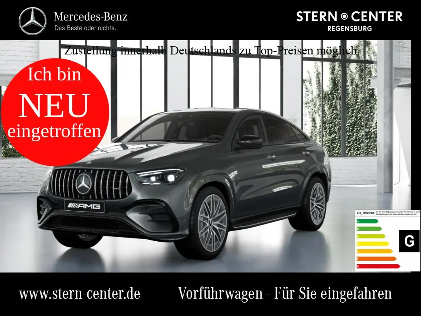 Mercedes-Benz GLE 53 AMG 4MATIC+ AMG MBUX Burm MBeam Night Grau - 1