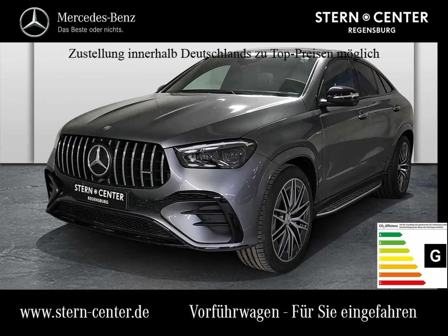 Mercedes-Benz GLE 53 AMG 4MATIC+ AMG MBUX Burm MBeam Night Grau - 1