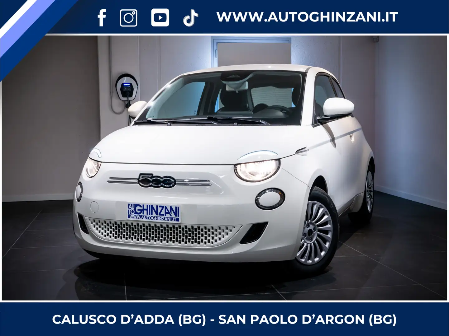 Fiat 500e Berlina 42 kWh Bianco - 1