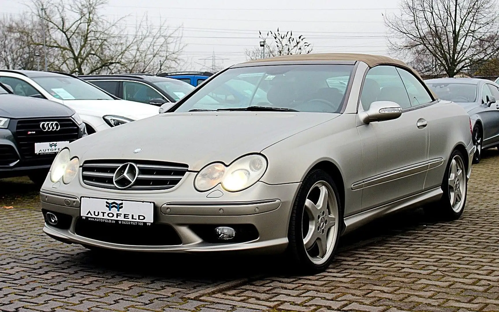 Mercedes-Benz CLK 500 Giorgio Armani 1 of 100/NAVI/TEILLEDER/ Oro - 1