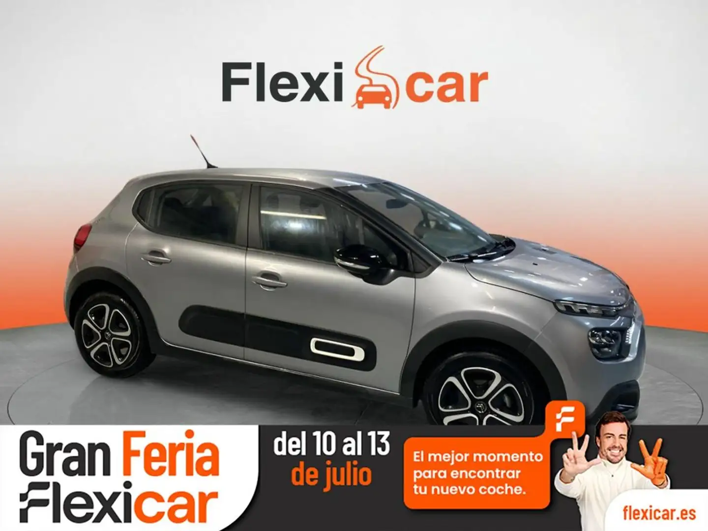 Citroen C3 BlueHDi 75KW (100CV) Plus Grijs - 1