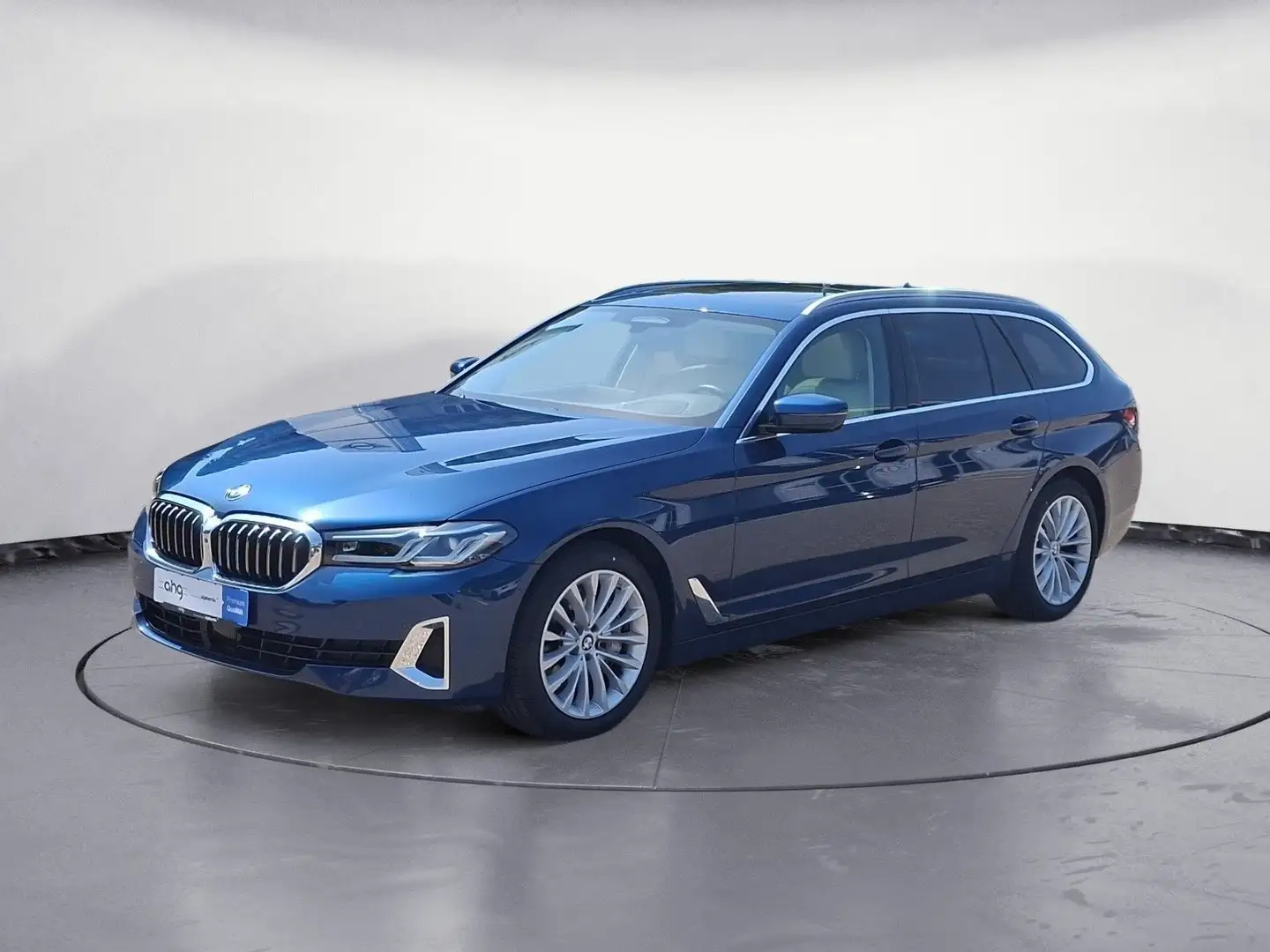 BMW 540 d xDrive Touring Luxury Line, Panorama, Head- Blau - 2