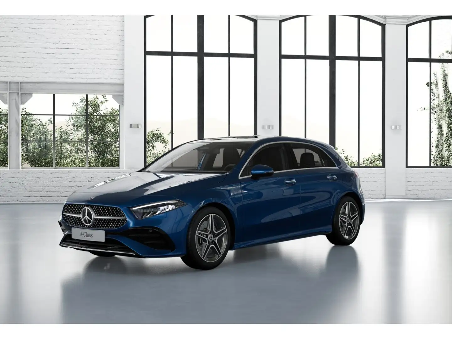 Mercedes-Benz A 250 e AMG+PANO+KAMERA+AMBIENTE Blau - 2