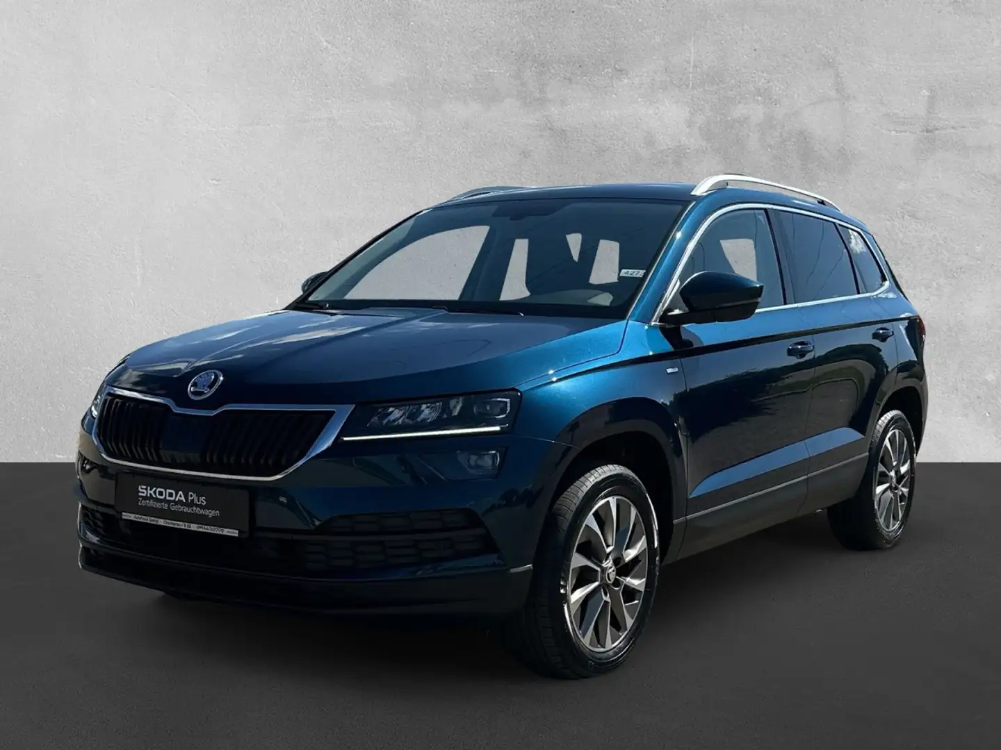 Skoda Karoq 1.5 TSI ACT Clever Klima Einparkhilfe Sitzheizung Blau - 1