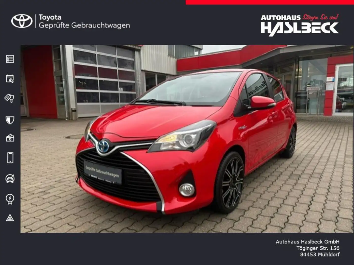 Toyota Yaris Hybrid 1.5 VVT-i Comfort Rot - 1