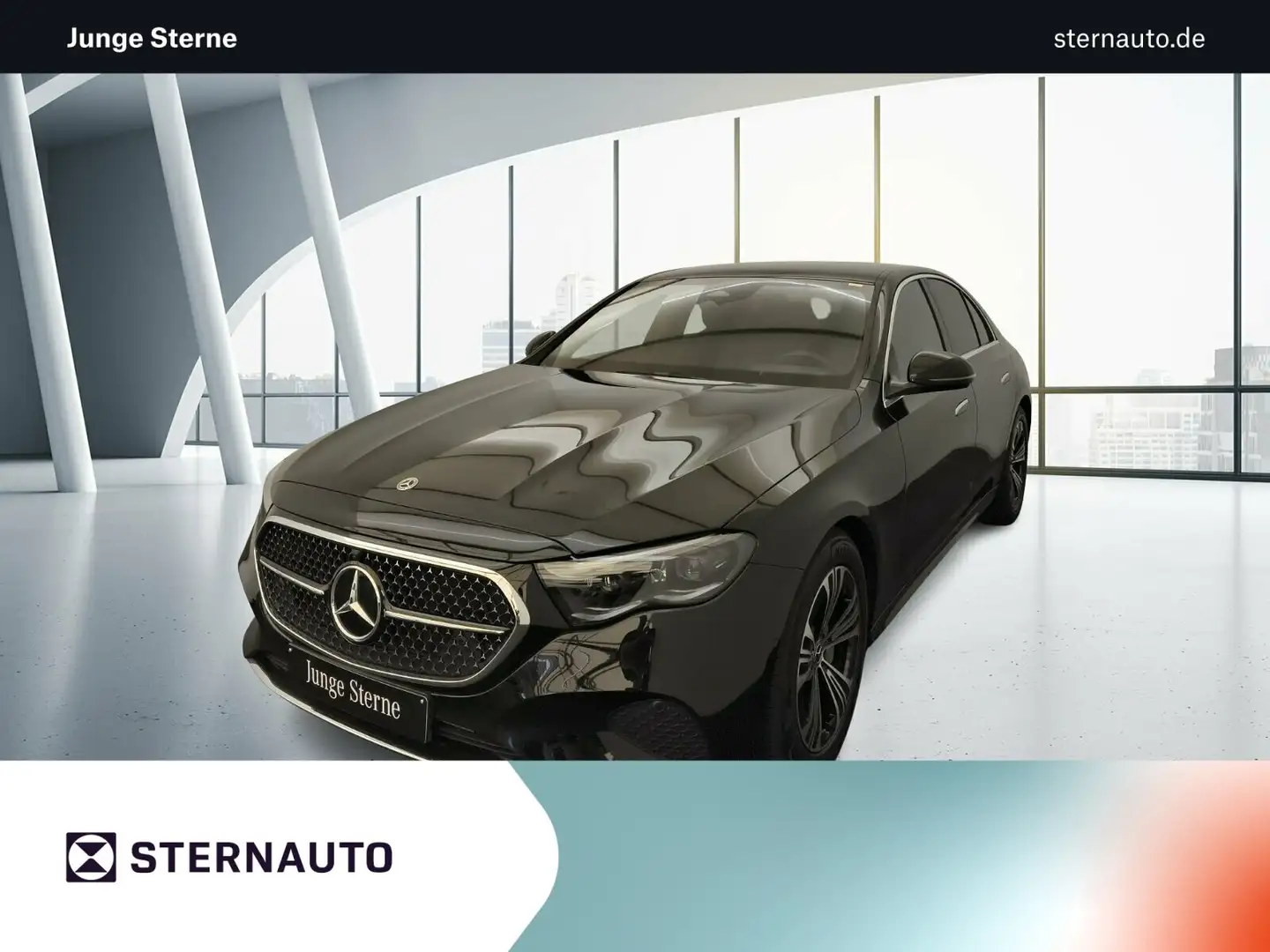 Mercedes-Benz E 450 E 450 d 4M Avantgarde DigitalLight Distro Sitzklim Noir - 1