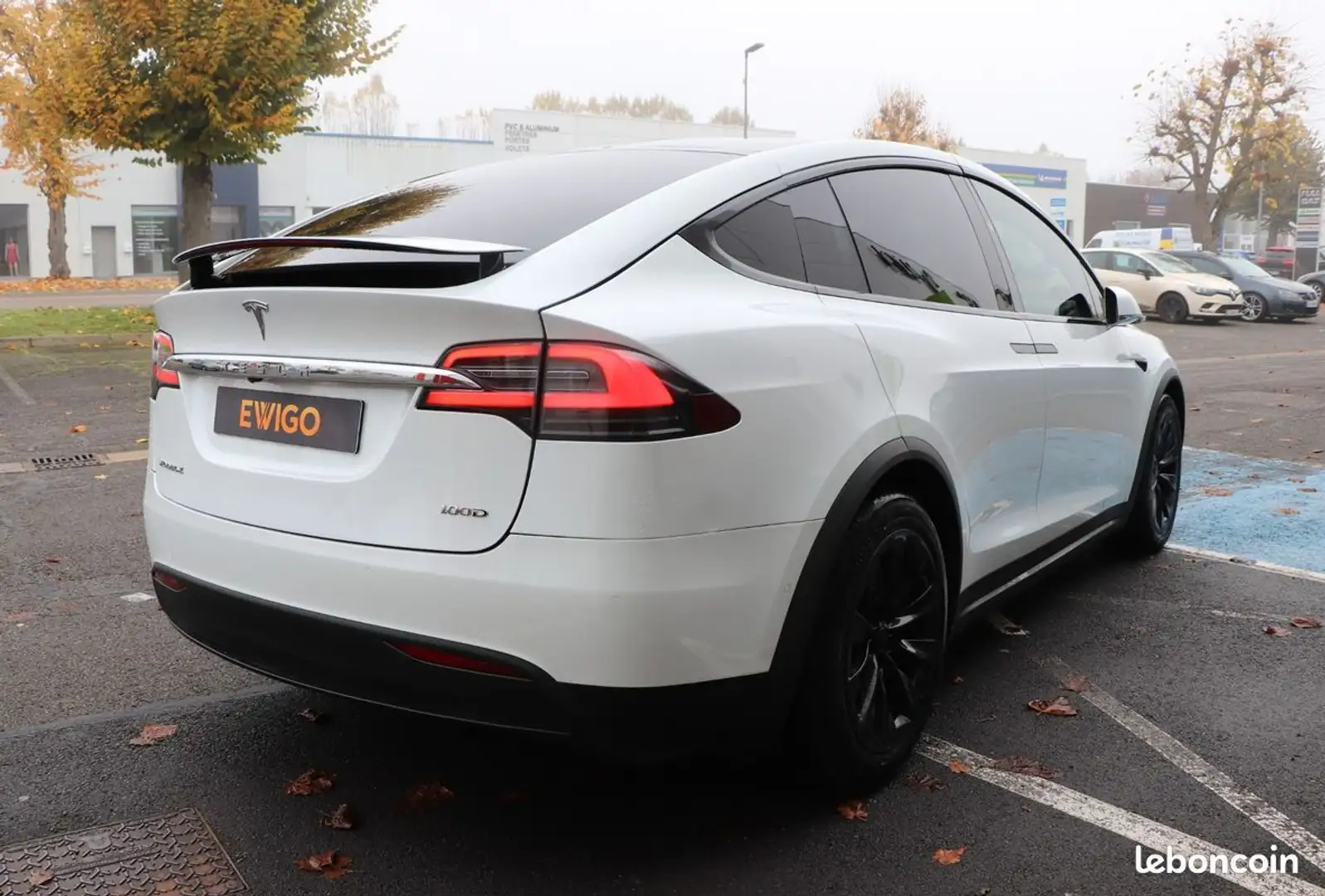 Tesla Model X model-x 100d 525ch 4wd dual motor batterie neuve autopilot Blanc - 2