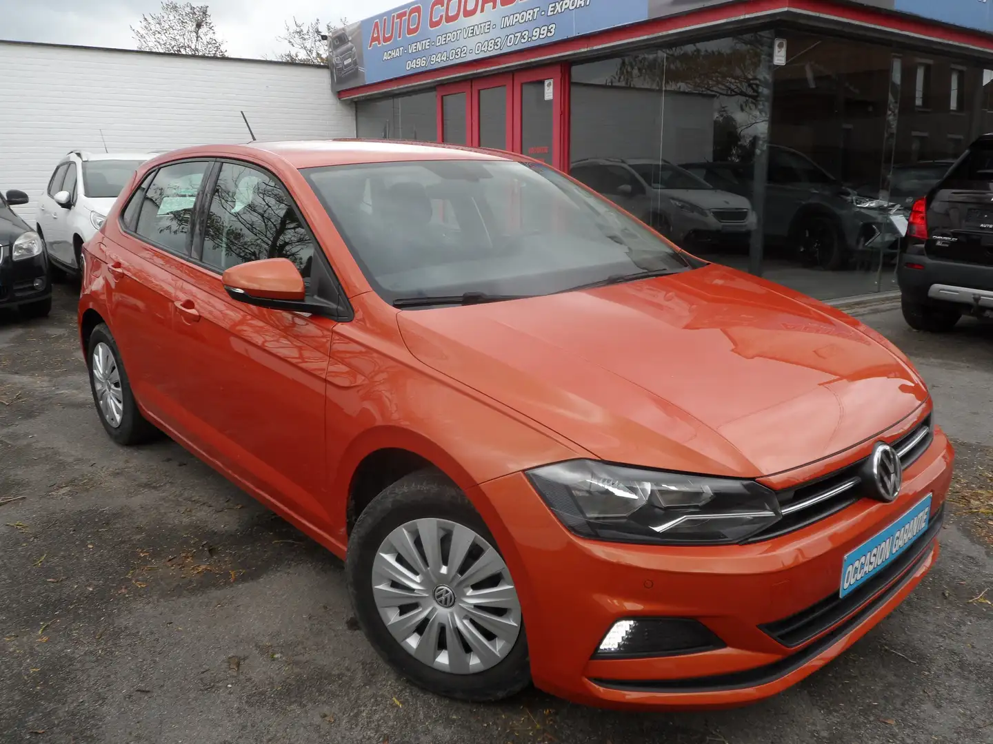 Volkswagen Polo 1.6 TDi SCR Highline Naranja - 1