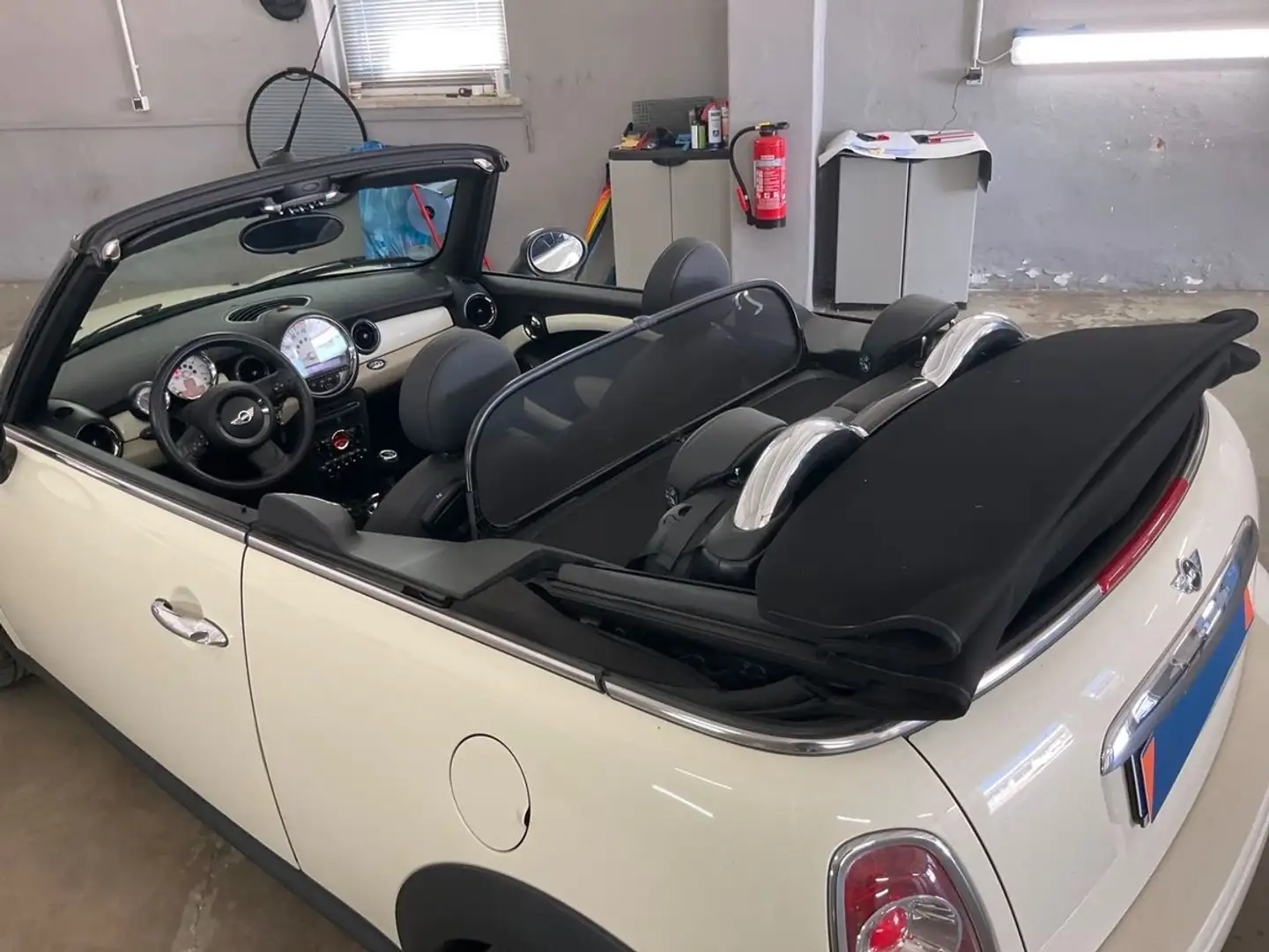 MINI Cooper Cabrio |35.144km|Xenon|S.heft|Leder Blanc - 2