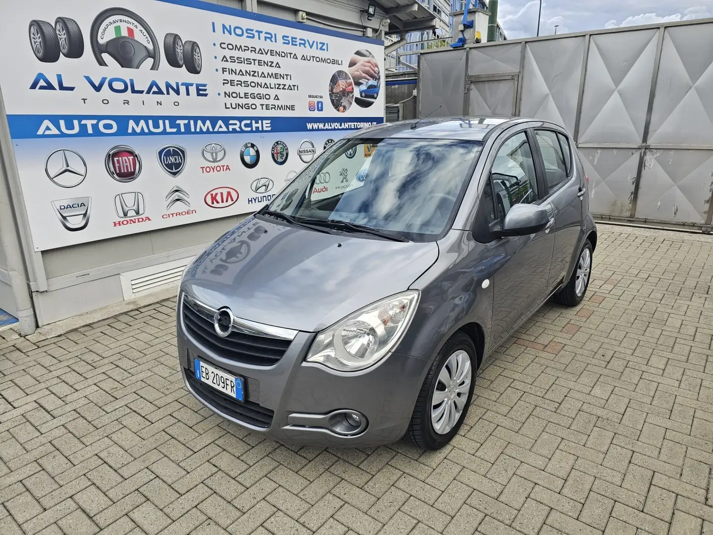 Opel Agila Agila 1.0 12V 65CV EcoFlex Grigio - 1