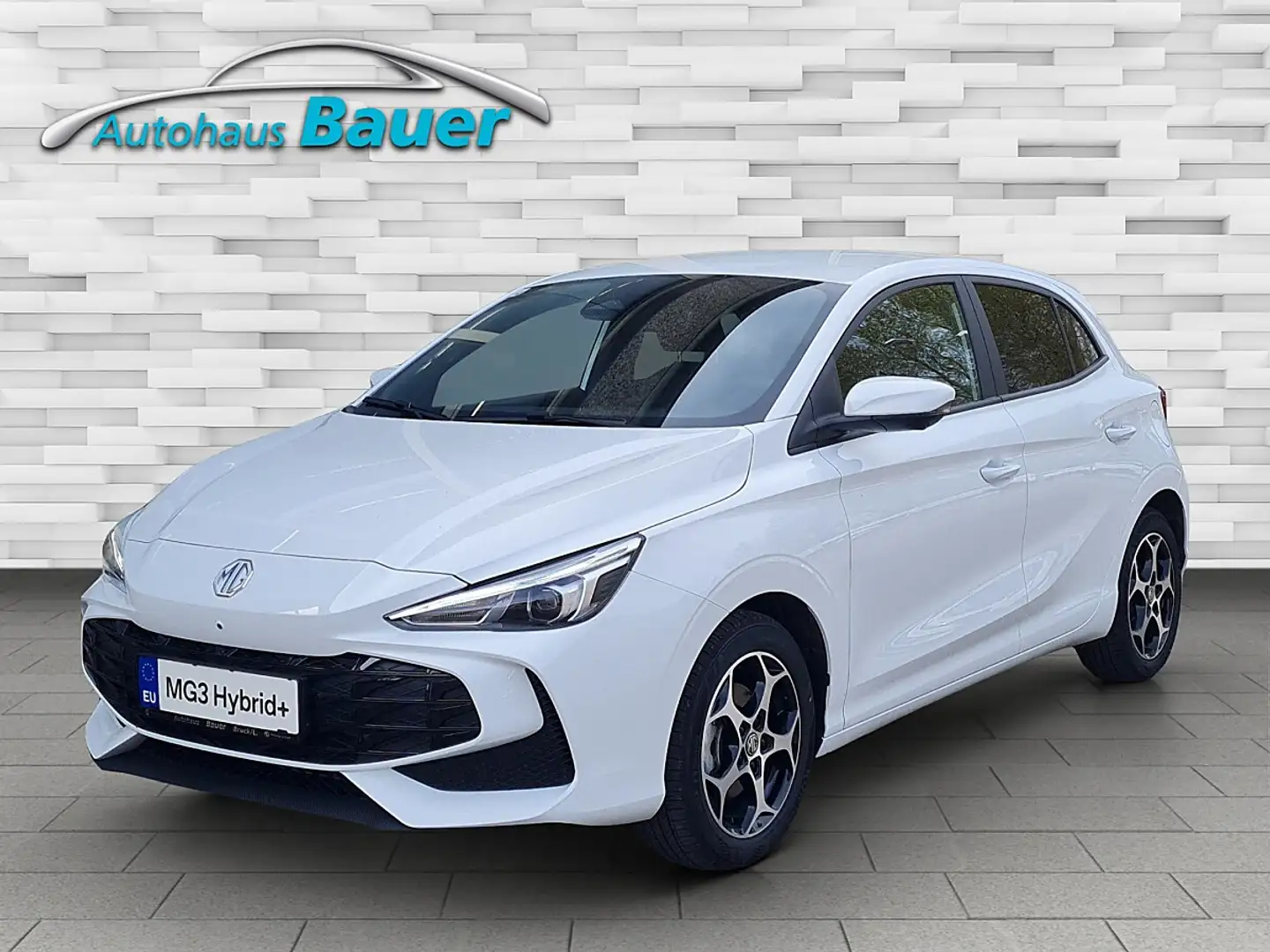MG MG3 Hybrid+ Luxury Aut. Weiß - 1