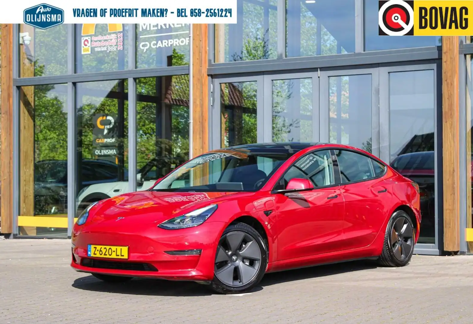 Tesla Model 3 Performance 75 kWh|€30.894 na subsidie Червоний - 1