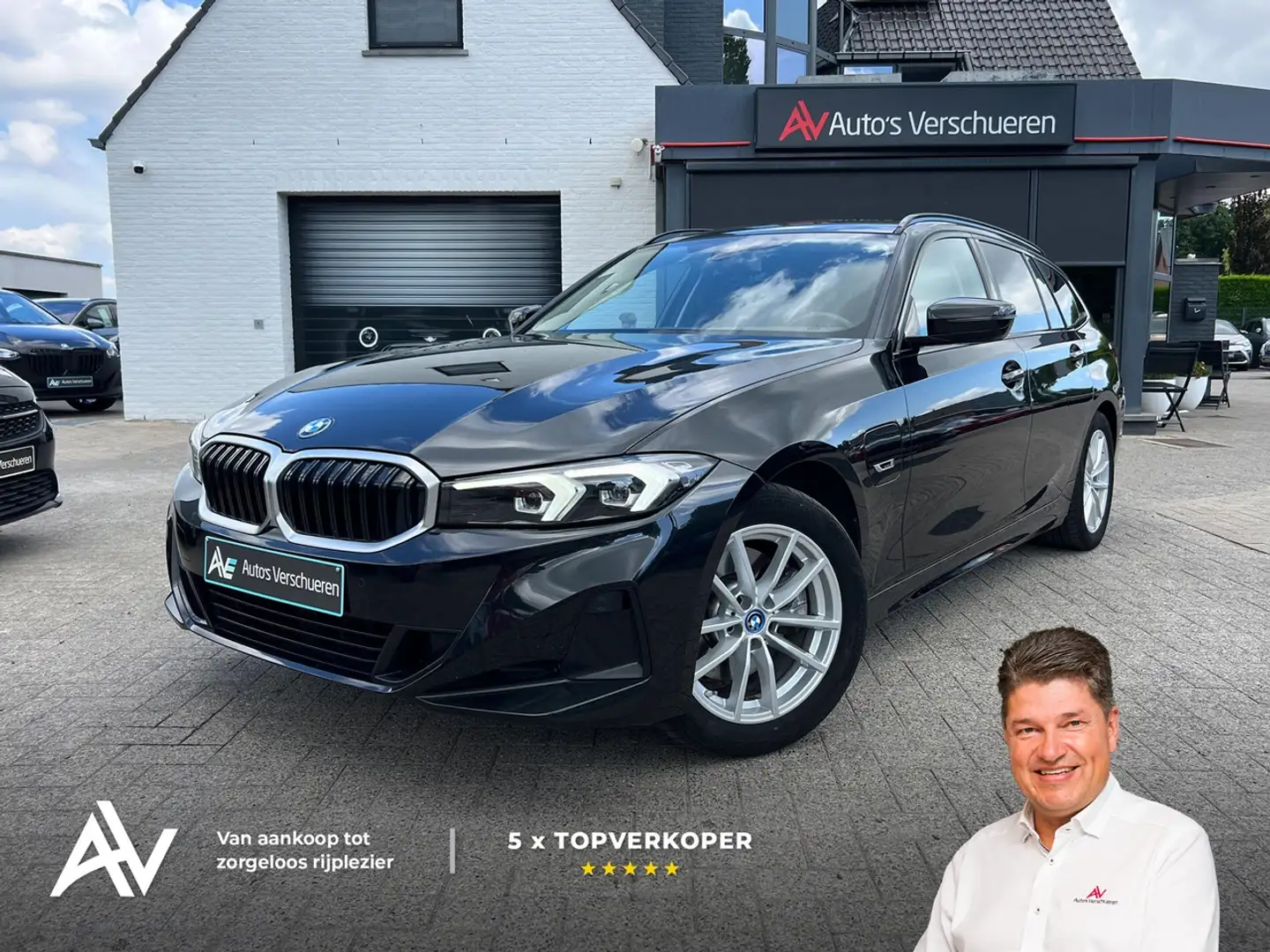BMW 320 e Touring ** Navi/Carplay | Sensoren V/A | Cruise Noir - 1