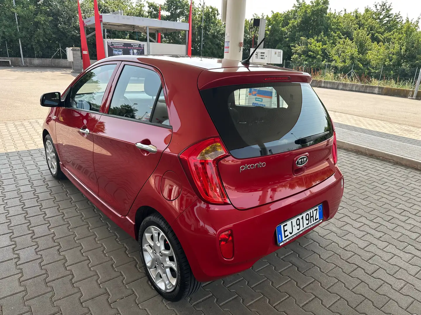 Kia Picanto Picanto 5p 1.0 Trendy UNIPRO NEOPATENTATI Rosso - 2