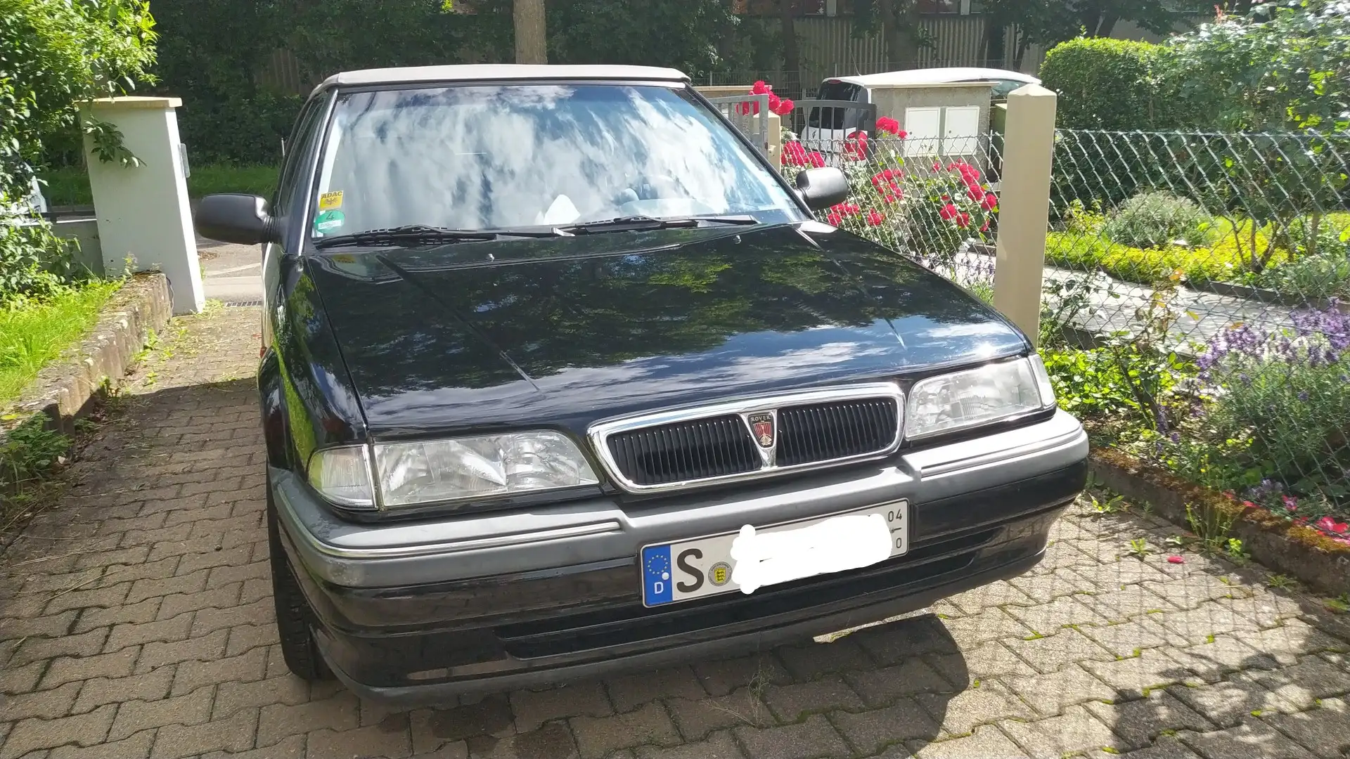 Rover 214 214i Cabriolet schwarz/hellgrau Schwarz - 2