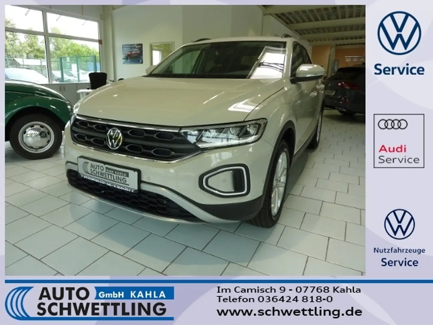 Volkswagen T-Roc 1.0 TSI Life OPF KLIMA LED NAVI ALU Gris - 1